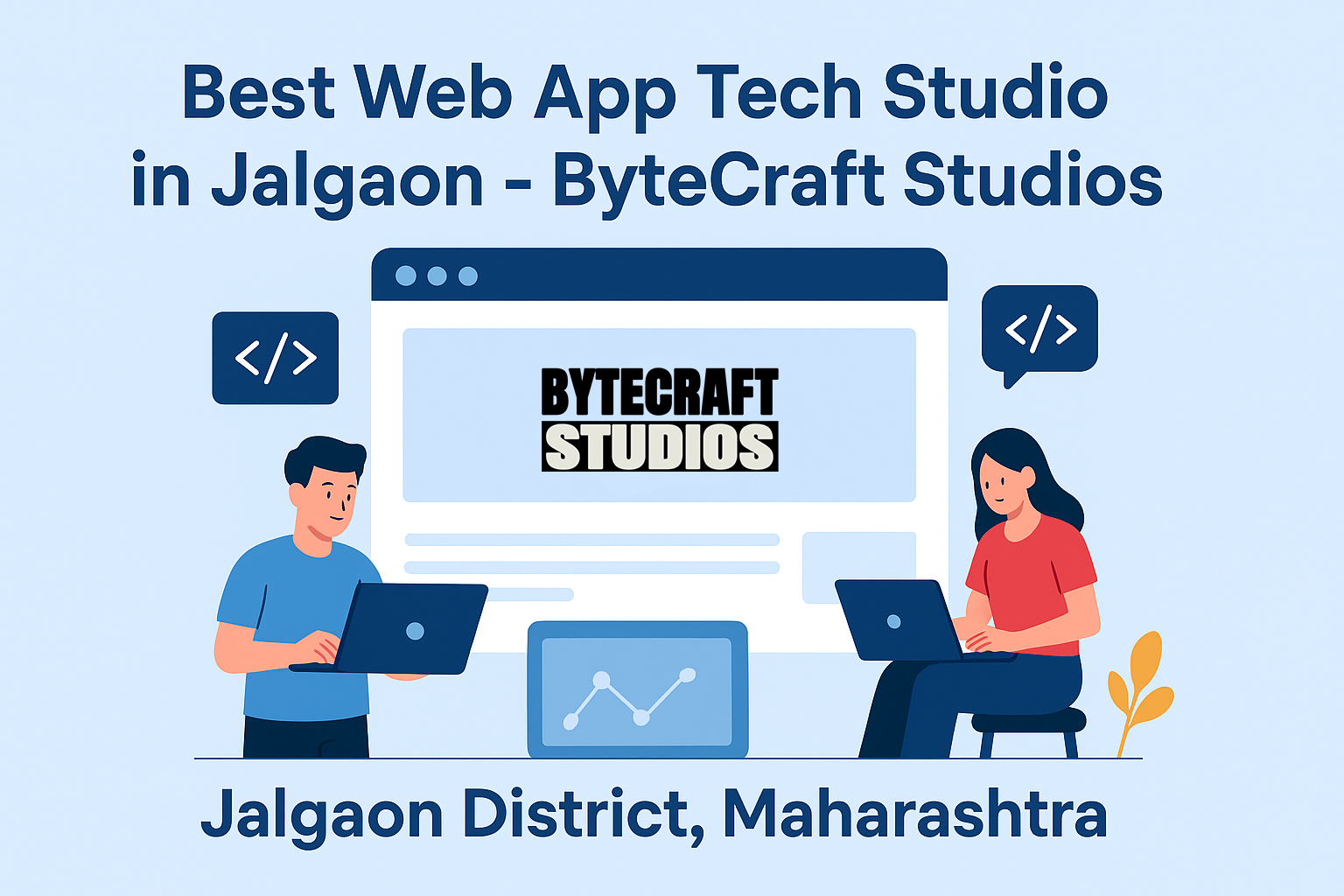Best Web App Tech Studio in Jalgaon – ByteCraft Studios